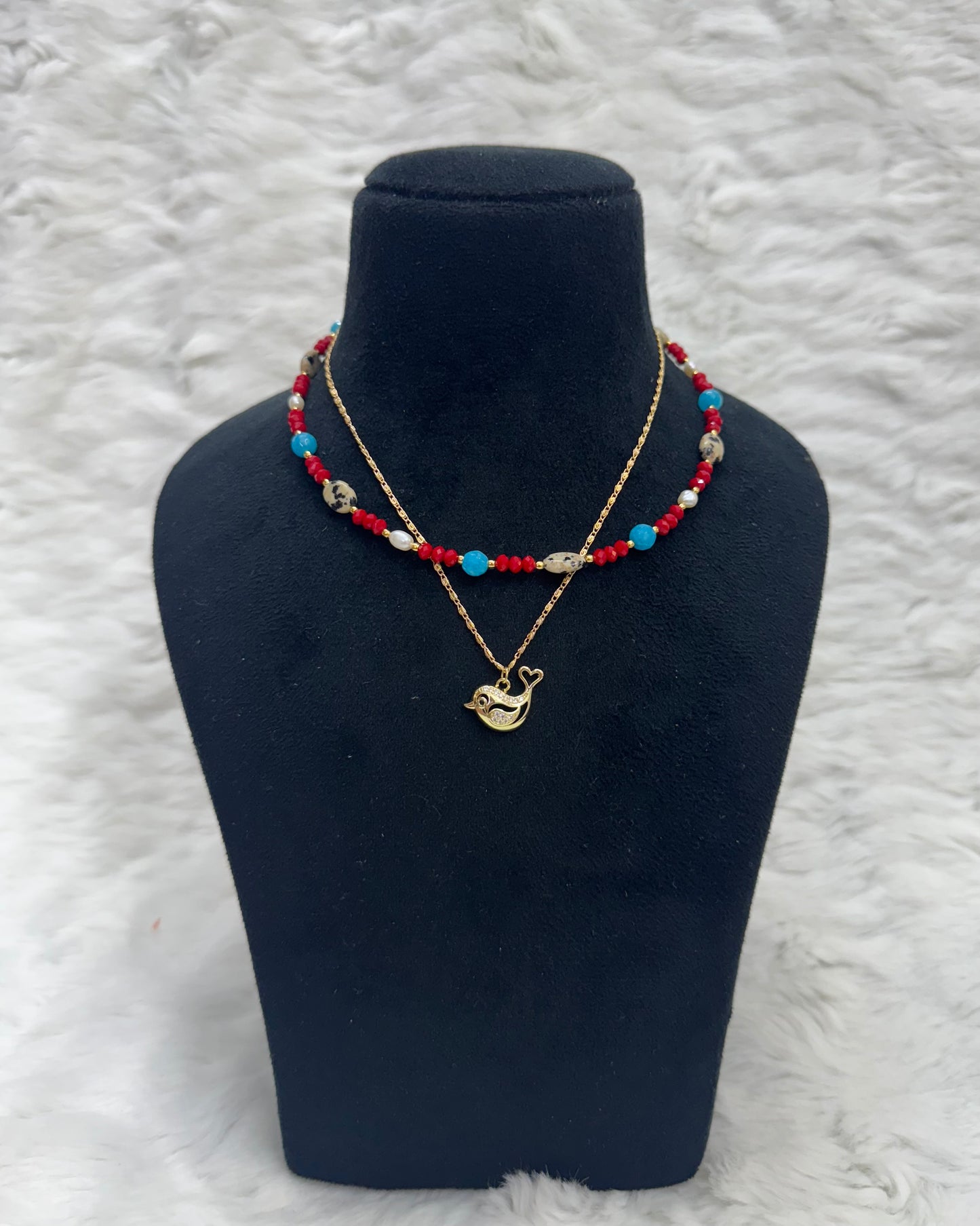 Birdie necklace