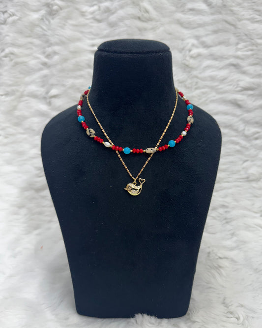 Birdie necklace