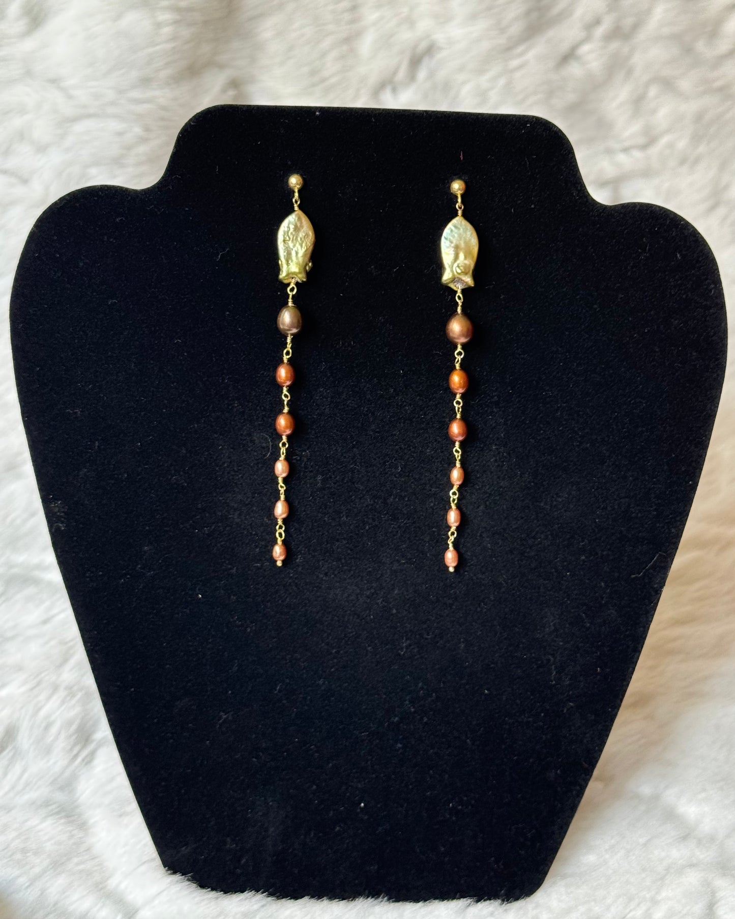 Flying Fish dangler earrings (925)