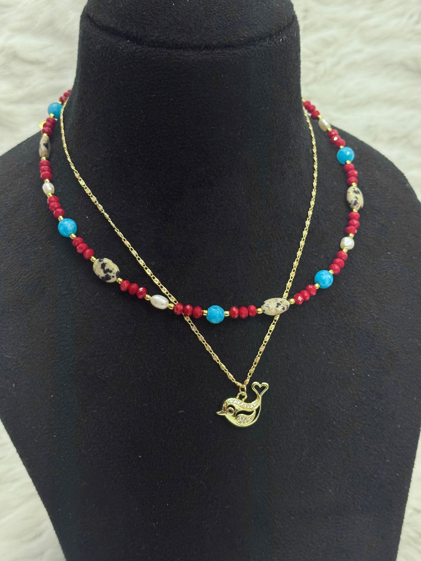 Birdie necklace