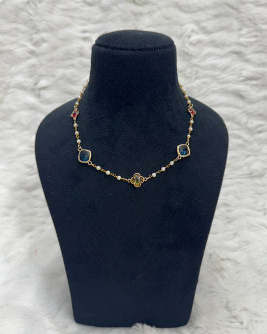 Gemstone necklace