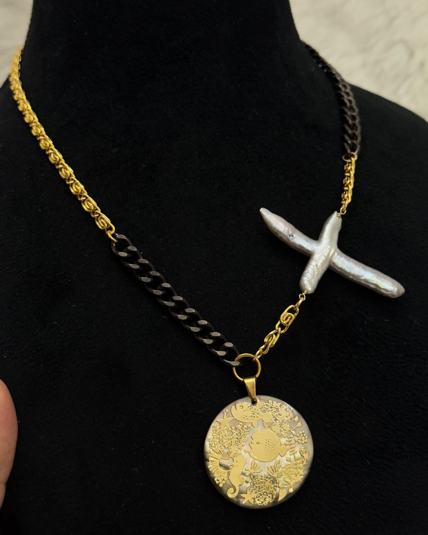 Fishbowl necklace