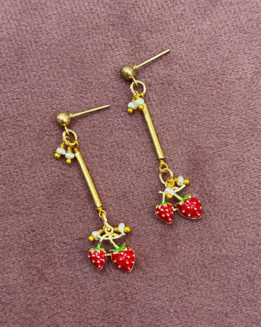 Fraise Earrings