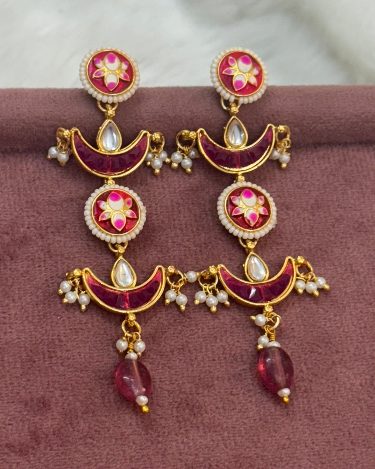 Amara Necklace + Earrings set