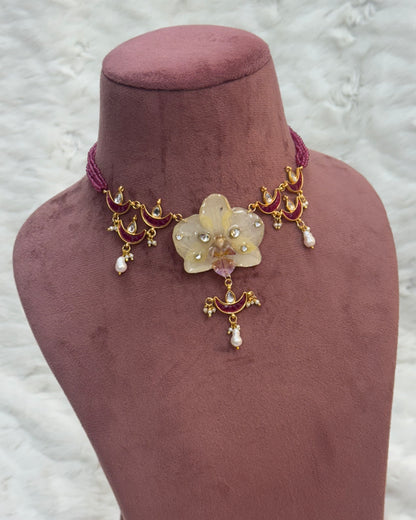 Amara Necklace + Earrings set