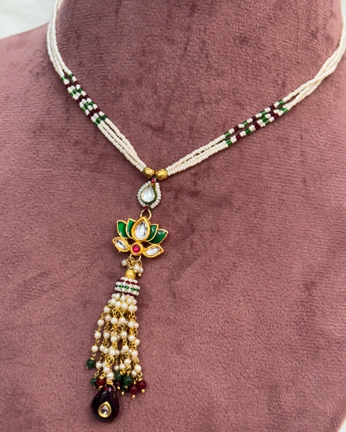 Leela Necklace + Earrings