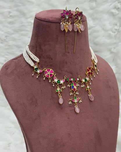 Kairavi Necklace + Earrings