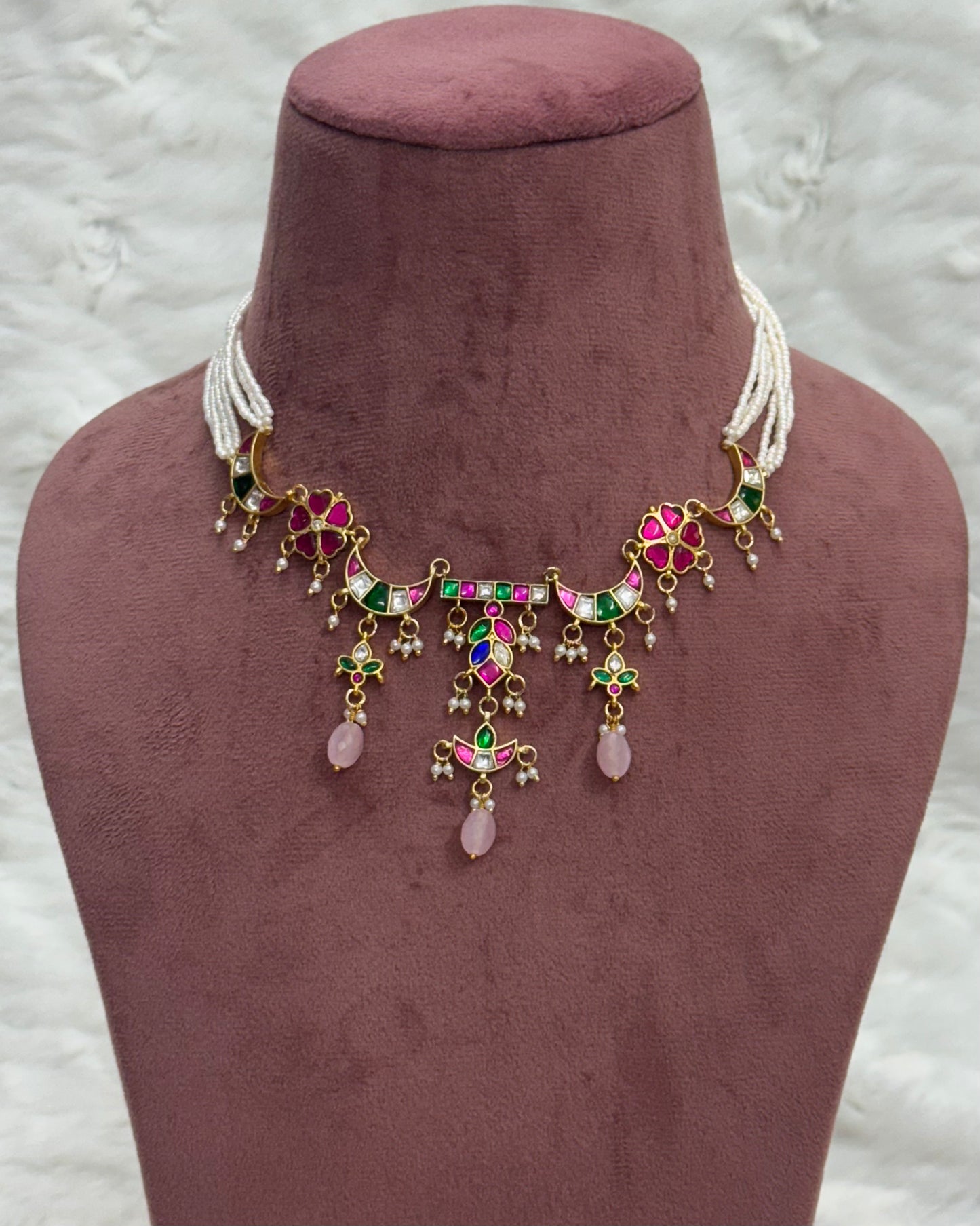 Kairavi Necklace + Earrings