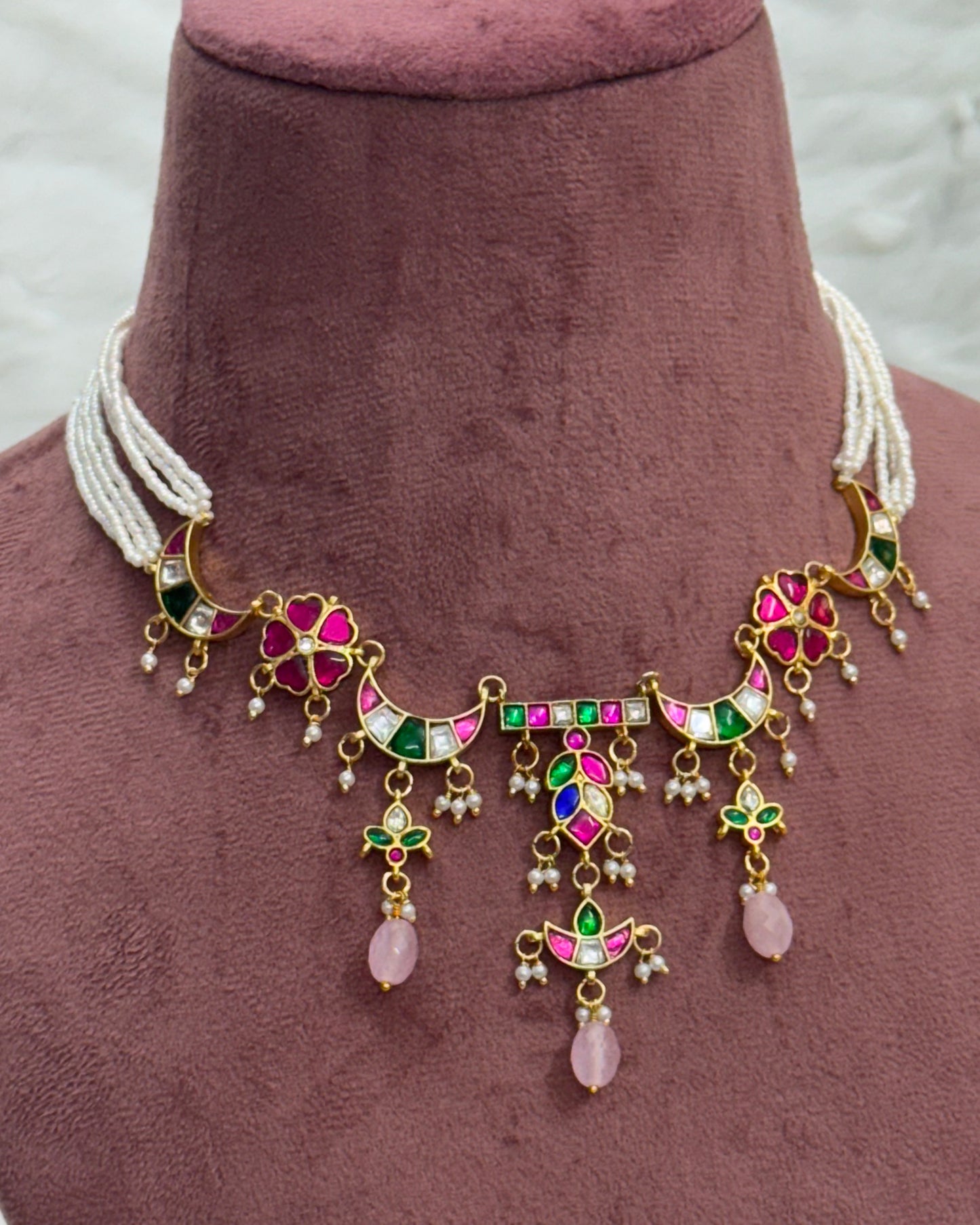 Kairavi Necklace + Earrings