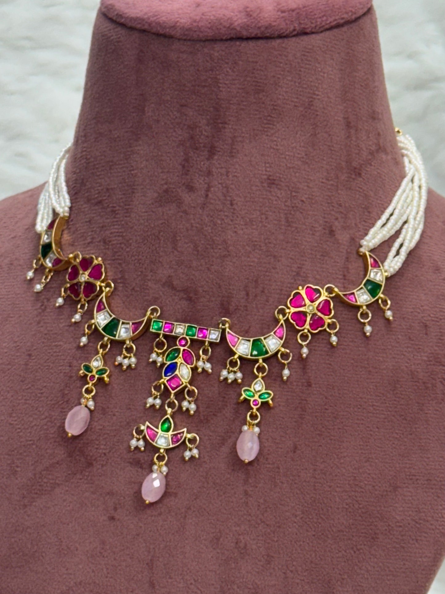 Kairavi Necklace + Earrings