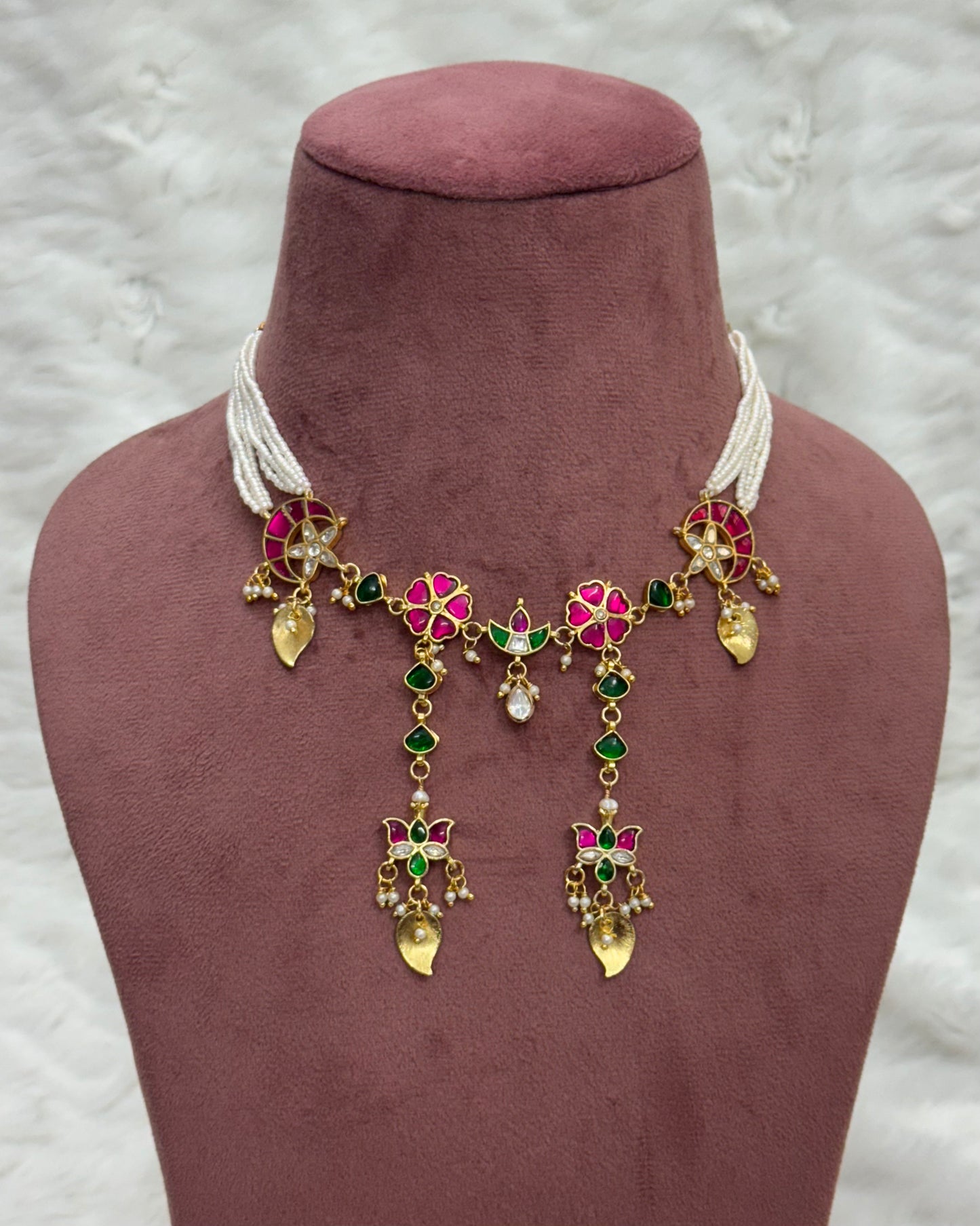Deepika Necklace + Ear cuffs