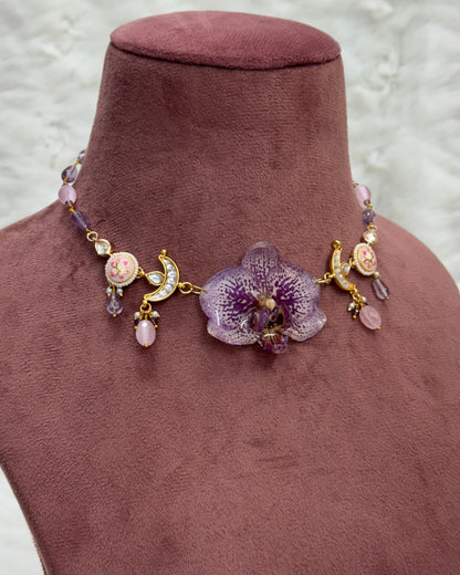 Charu Necklace + Earrings set