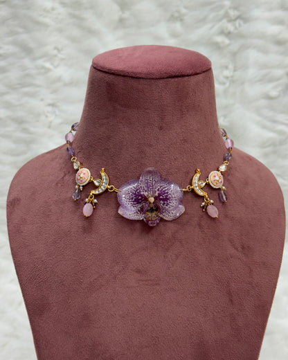 Charu Necklace + Earrings set