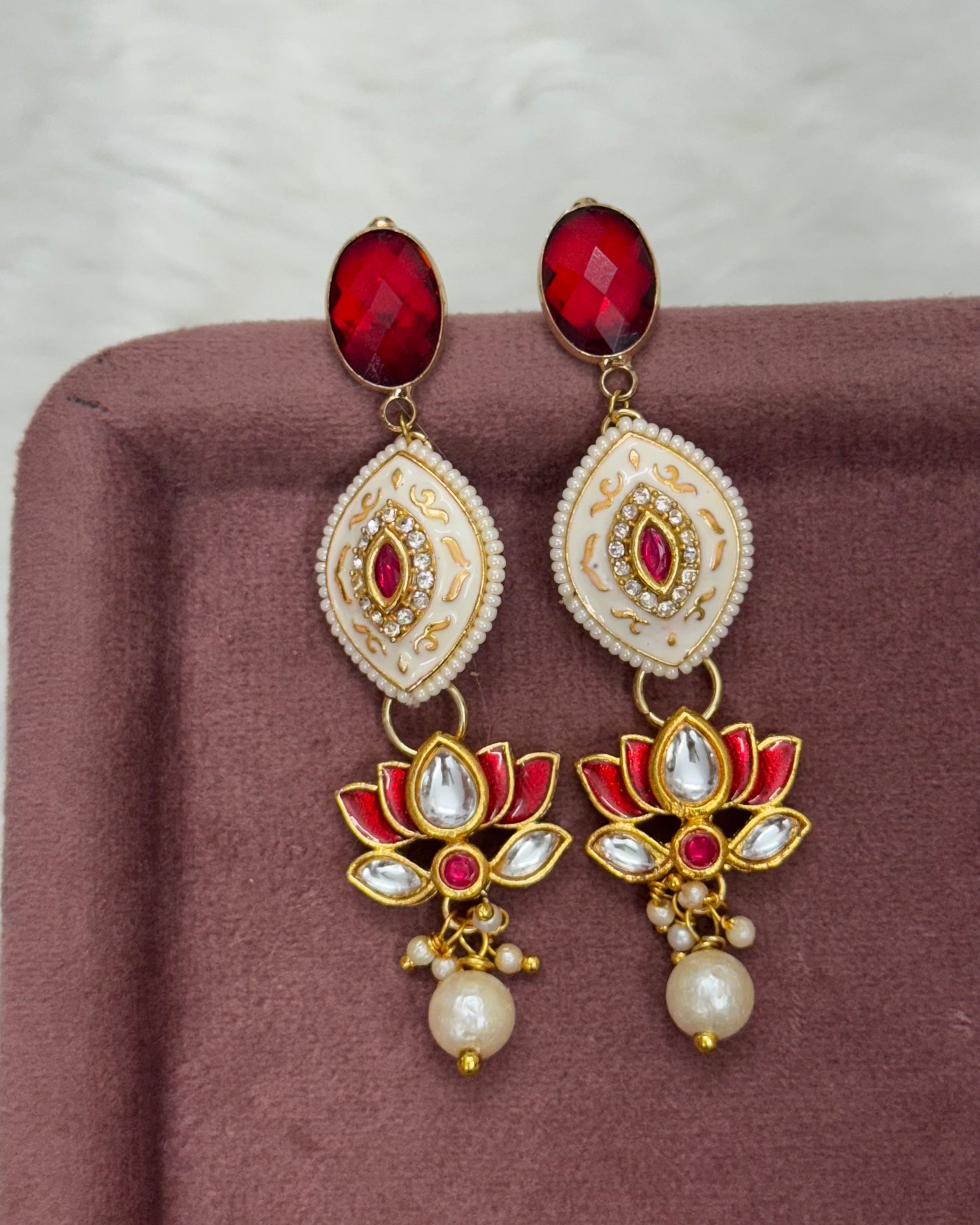 Rukmini Necklace + Earrings