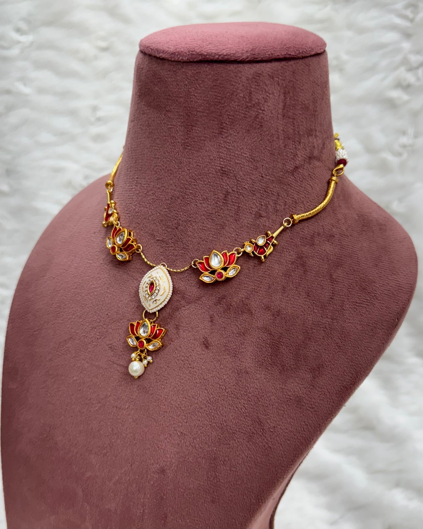 Rukmini Necklace + Earrings