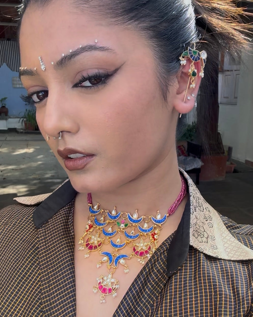 Noor Necklace + Earrings