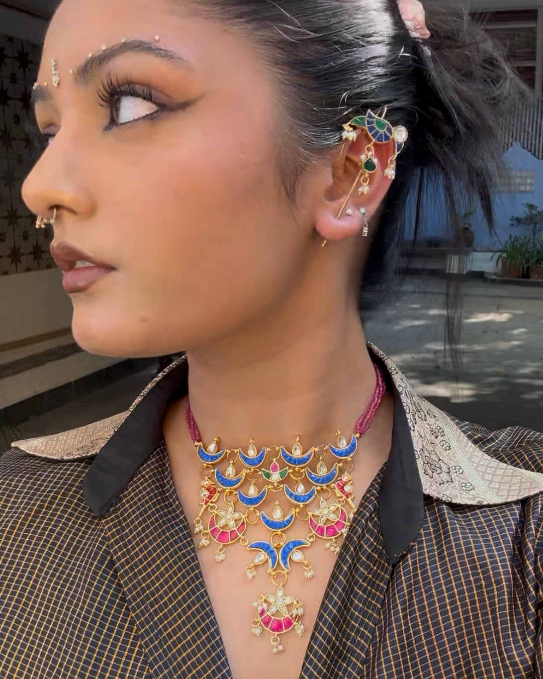 Noor Necklace + Earrings