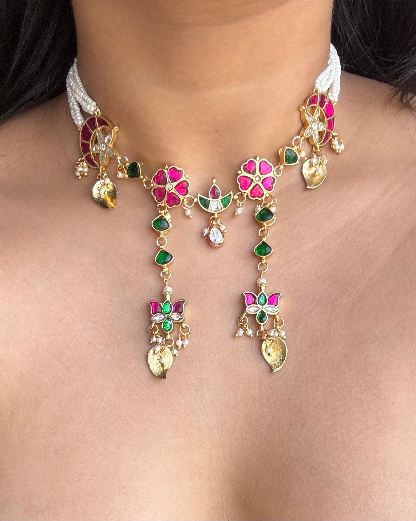 Deepika Necklace + Ear cuffs