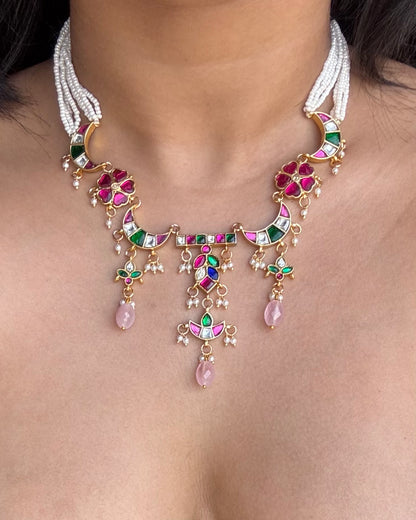 Kairavi Necklace + Earrings