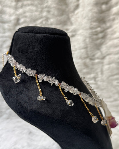 Prisca Orchid Necklace