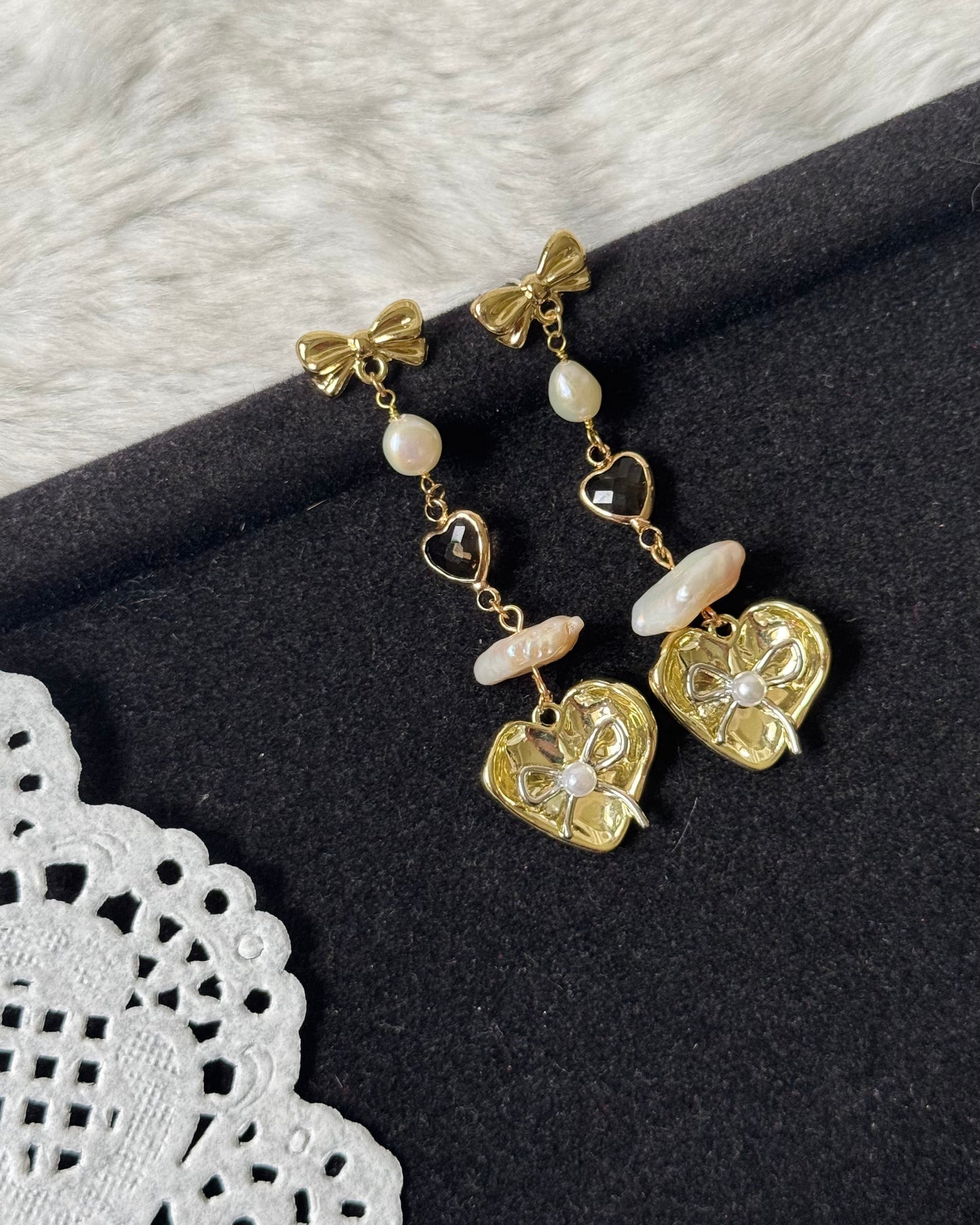 Iris earrings