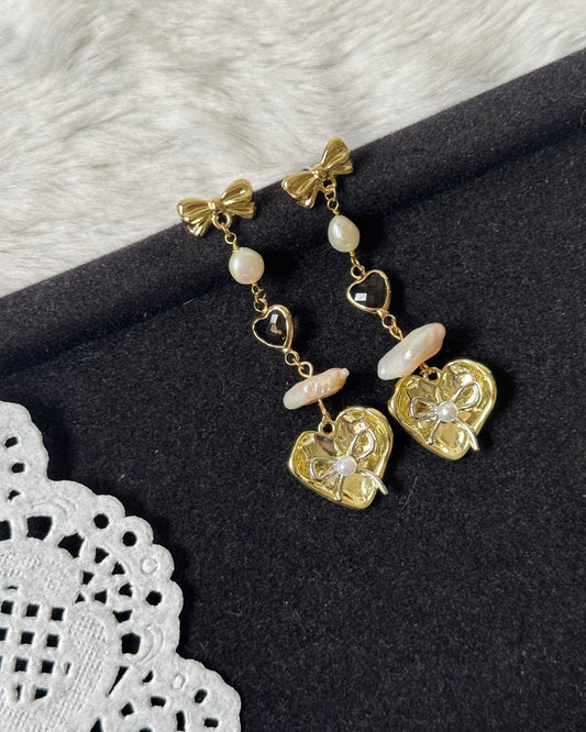 Iris earrings