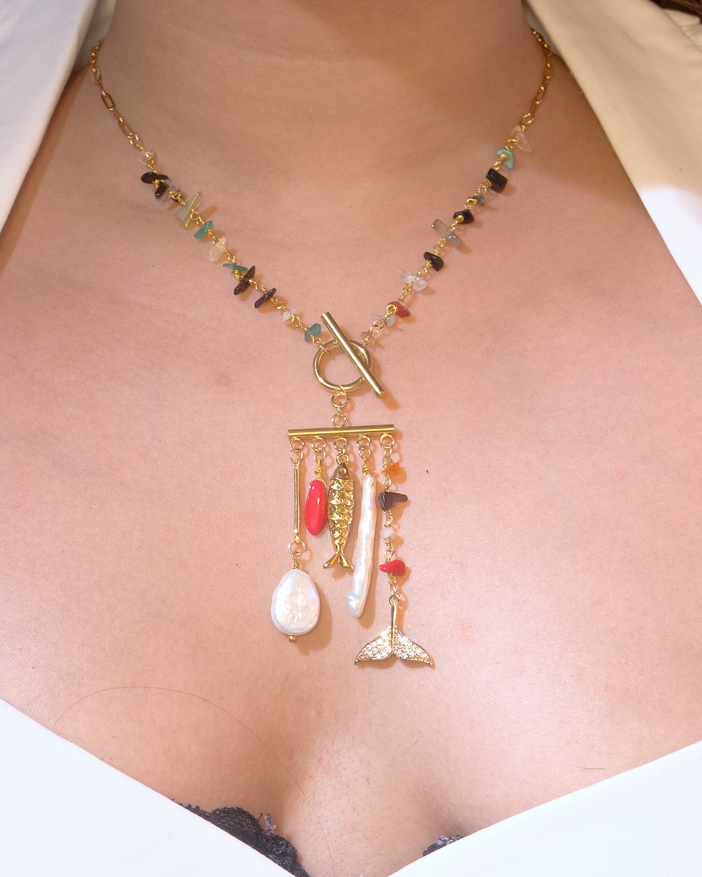 Mermaid's Keepsake Necklace