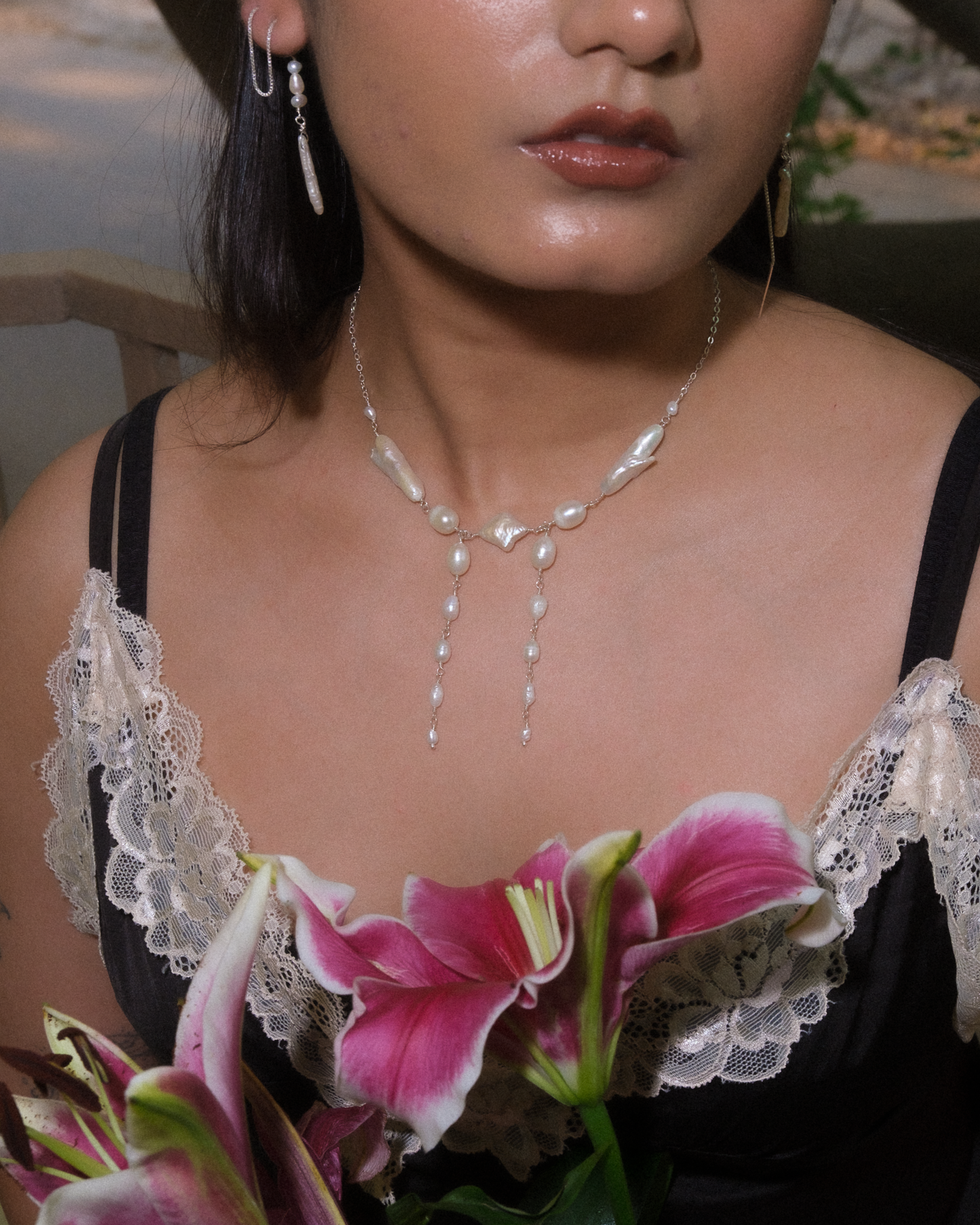 Seraphina gold necklace (925)