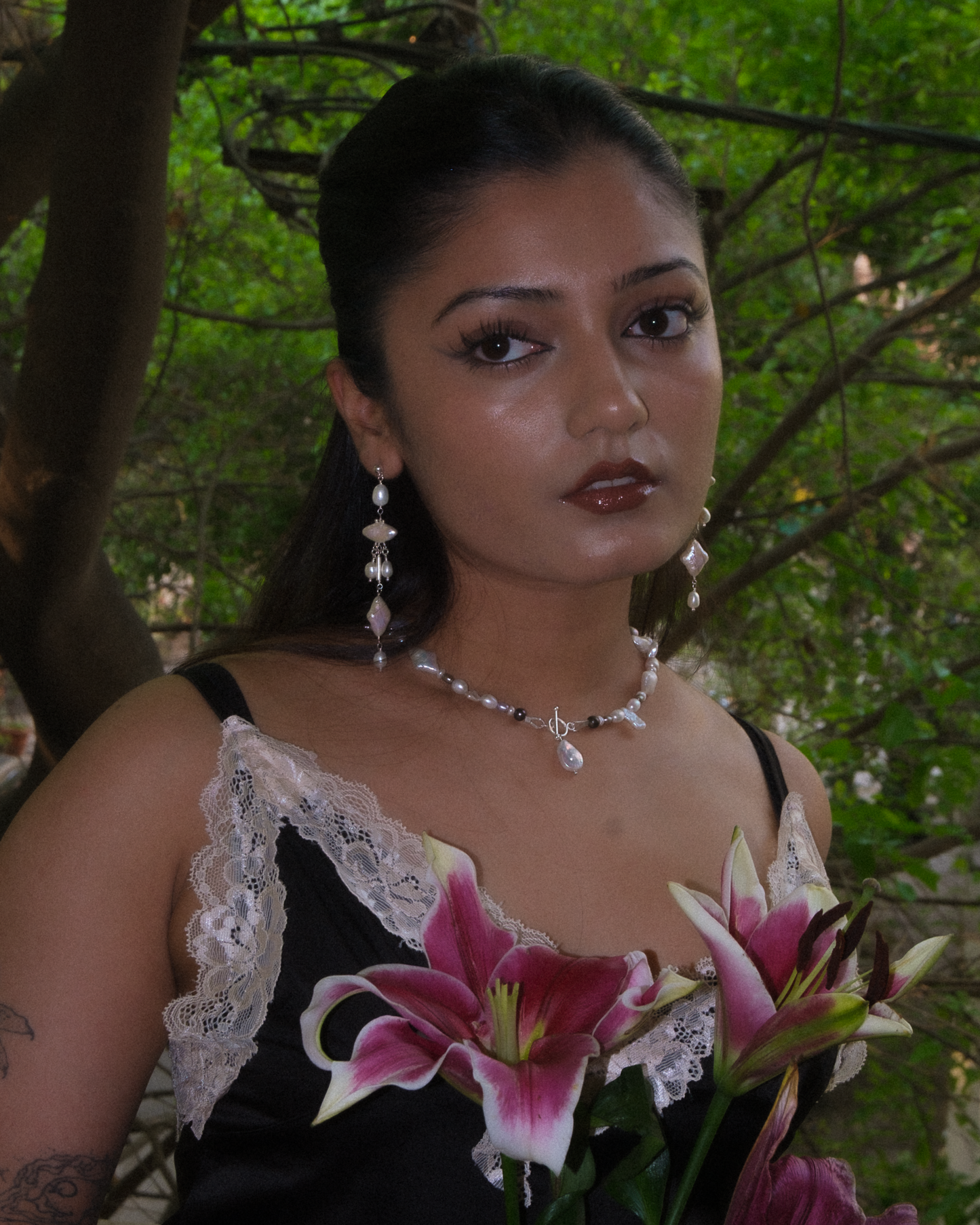 Eclipse necklace (925)