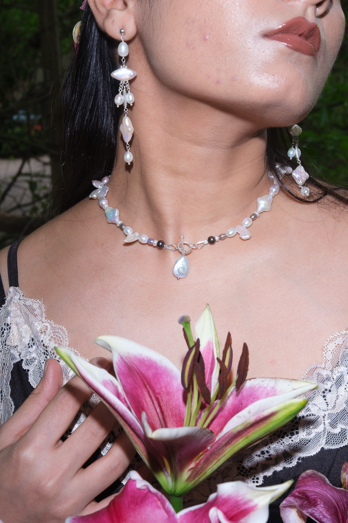 Eclipse earrings (925)