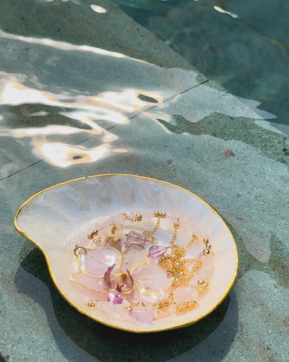 Bondi Beach Orchid Necklace