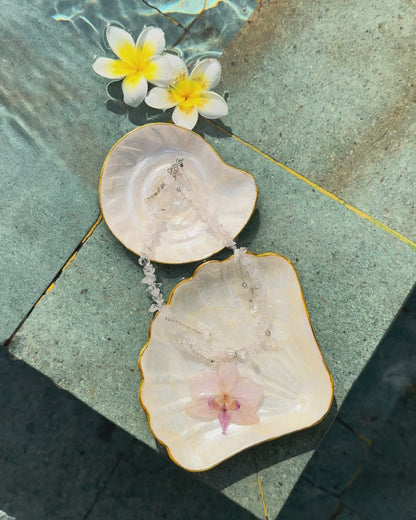 Santa Monica Orchid Necklace